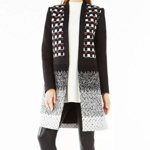 BCBGMAXAZRIA Plaid Austyn Coat XXS